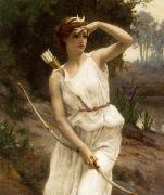 Guillaume Seignac Diana the Huntress oil painting on canvas